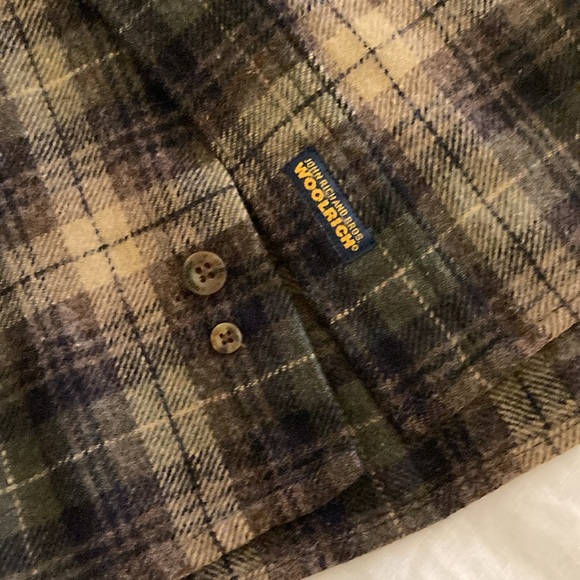 Woolrich wool blend plaid warm shirt XL - Picture 5 of 16